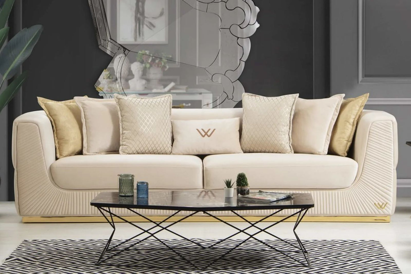 Angel Set 3+2+1 - PolishFurnitures.art